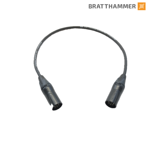 XLR adapter 5-pin male - 5-pin male