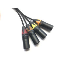 Multikabel 4-par 3-pin Eurocable AES