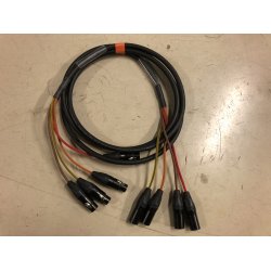 Multikabel 4-par 5-pin Eurocable DMX