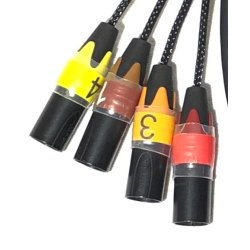 Multikabel 4-par 3-pin Eurocable AES
