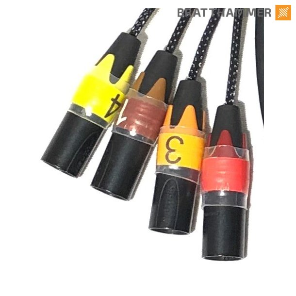 Multikabel 4-par 3-pin Sommercable