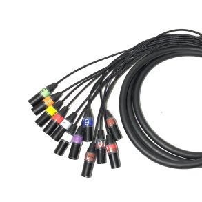 Multikabel 12-par 3-pin Eurocable