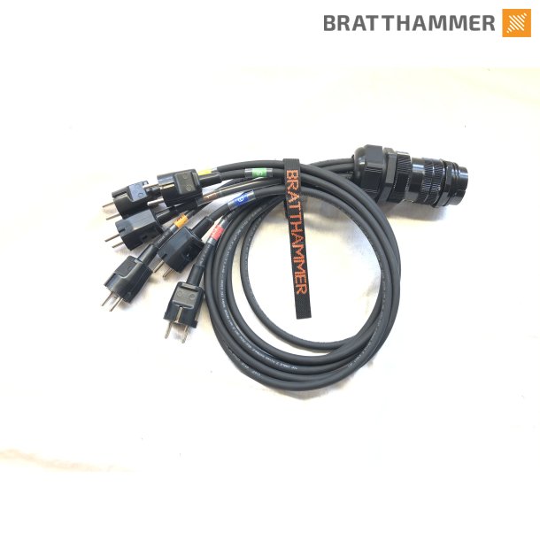 Socapex Schuko breakin 1,5mm