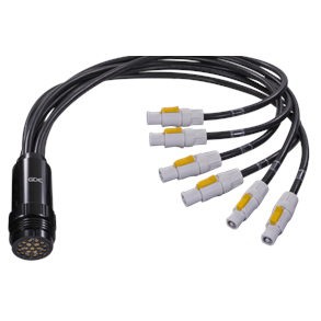 Socapex Powercon breakin 1,5mm