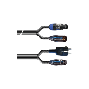 Hybrid AUDIO - Schuko - Powercon bl, 3-pin