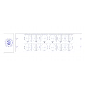 Socapex stageboks 19
