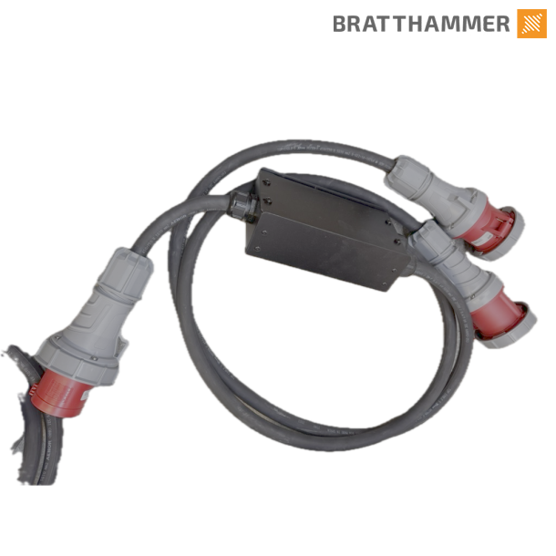 Adapter 400V 63A til 2x 63A