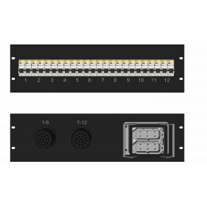 PDU 12-kurser. Omkoblingsbar 230/400V