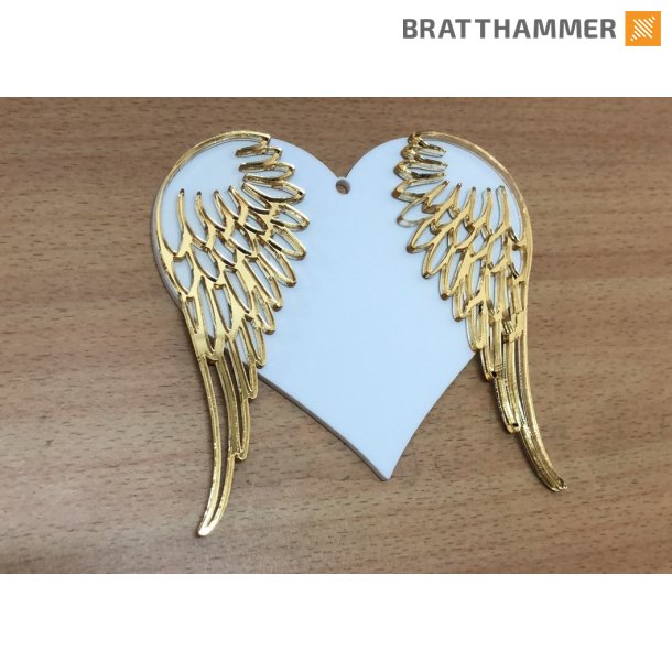 Hjerte med vinger