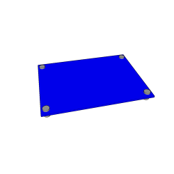 Drskilt - Firkant/rektangulr