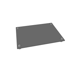 Drskilt - Firkant/rektangulr