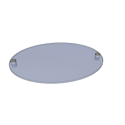 D�rskilt - Oval form 