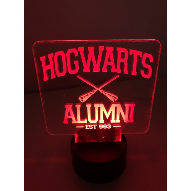3D Lampe - Harry potter alumni