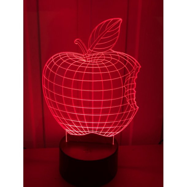 3D Lampe - Eple