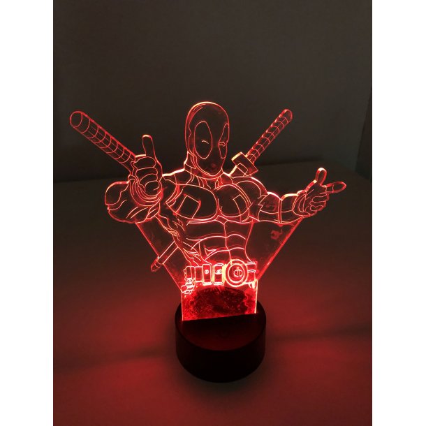 3D Lampe - Deadpool