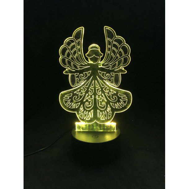 3D Lampe - Engel 1