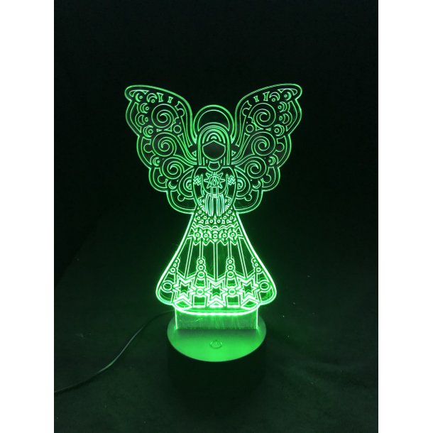3D Lampe - Engel 3