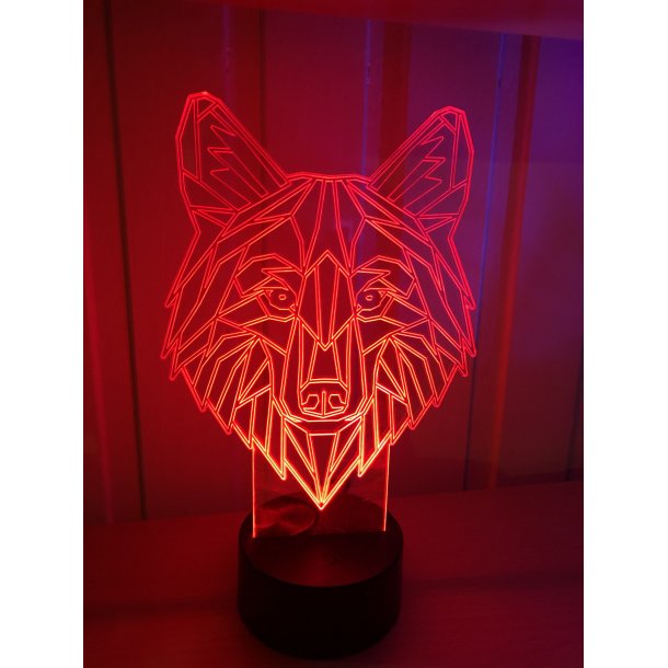 3D Lampe - Ulv