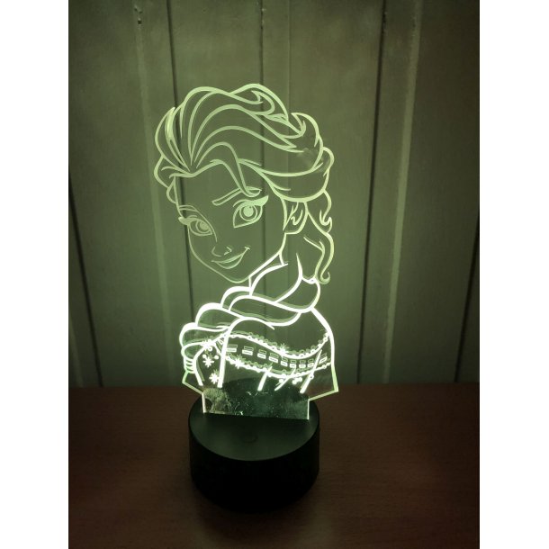 3D Lampe - Elsa