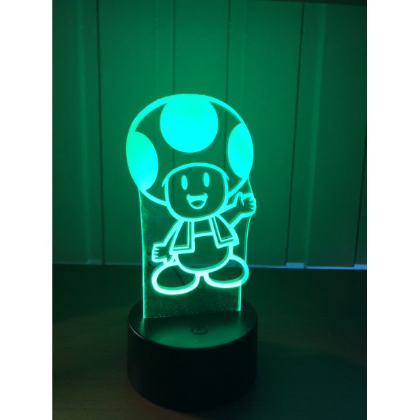 3D Lampe - Toad