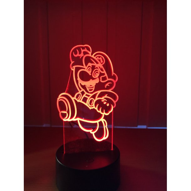 3D Lampe - Mario