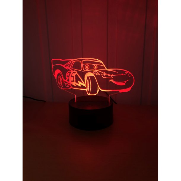 3D Lampe - McQueen