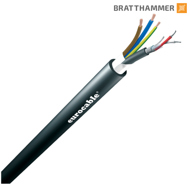Hybridkabel Eurocable 3G1,5mm� + 1x AES/EBU