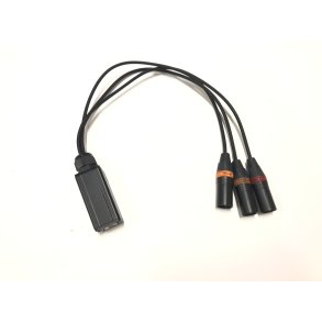 Ethercon chassis -  3x XLR 3pin male 