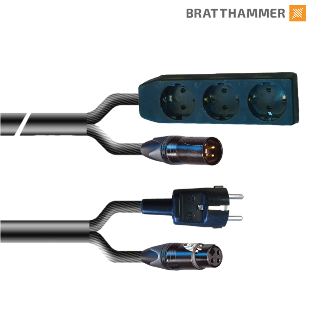 Hybrid AUDIO - Schuko - Schuko, 3-pin