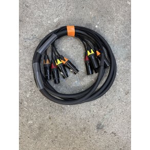 Multikabel 4-par 3-pin 03m