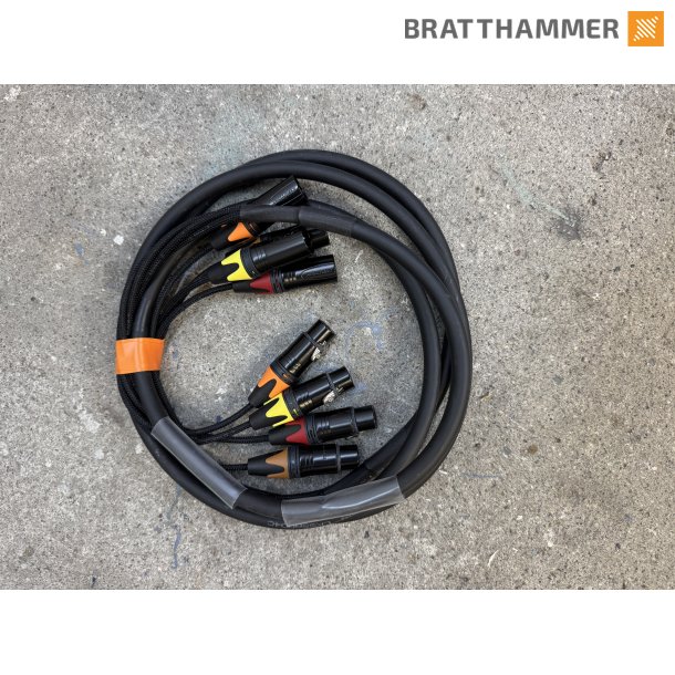 Multikabel 4-par 3-pin Klotz 03m