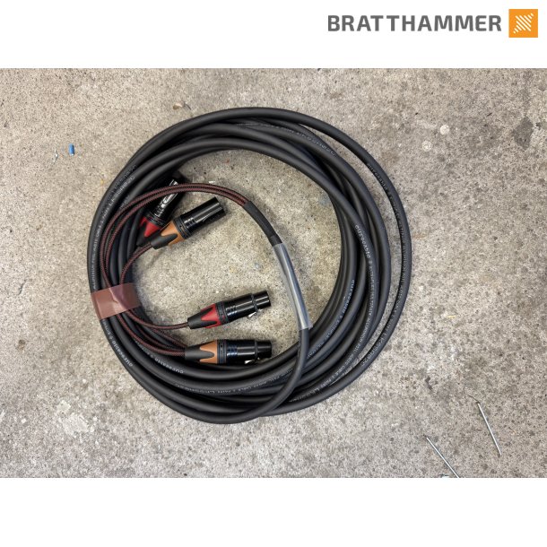 Multikabel 2-par 3-pin Eurocable 10m