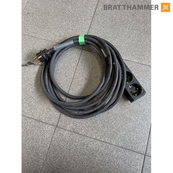 Skj�tekabel 2,5mm�  med 3-veis grenuttak 05m